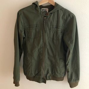 Volcom Army Green Bomber Jacket